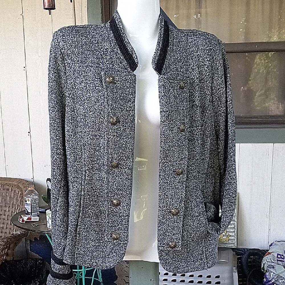 Tommy Hilfiger Gray Blazer Classic Tailored Suit Jacket. NWT